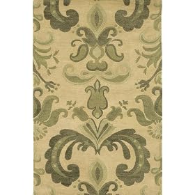 Allendale Area Rug, 8'X11', BEIGE GREEN by Home Decorators Collection