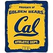 Cal Golden Bears NCAA Property of" Micro Raschel Blanket (50"x60")" Cal Golden Bears NCAA Property of" Micro Raschel Blanket (50"x60")"