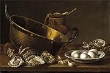 Oil Painting 'Melendez Luis Egidio Ostras Ajos Huevos Perol Y Jarra 1772' 12 x 18 inch / 30 x 46 cm , on High Definition HD canvas prints is for Gifts And Basement, Dining Room And Study Room decor