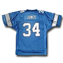 Kevin Jones #34 Detroit Lions NFL Replica Player Jersey (Team Color)
