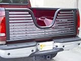 Go Industries Black Louvered Air Flow V Gate TailgateBlack Top BarGMCC/K Pickup1981 to 19912500/ 3500
