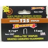 257 Arrow T25 7 16 Round Crown Staples by Arrow