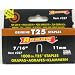 257 Arrow T25 7/16" Round Crown Staples