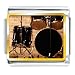 Jewelry : Rock And Roll Drums Italian Charms Bracelet Link