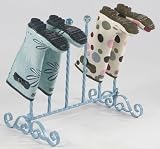Outdoor Living : Pink Wellington Boot Rack