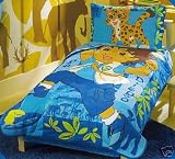 GO DIEGO GO TODDLER 5PC BEDDING SET Boy NEW Crib Reversible Comforter Sheet Set Bedskirt Crib Boy Dora NICK JR