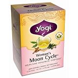 Yogi Womans Moon Cycle Herbal Tea Supplement 16 Count Tea Bags Pack of 6 by Yogi