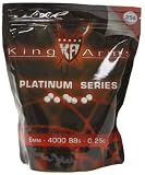 Soft Air King Arms Platinum Series 4,000 Count .25g BBs (White)