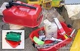 TRAVALL TFC014 – FUEL CONTAINER STEEL COMBICAN 5 LITRE + STORAGE BOX: metal storage boxes