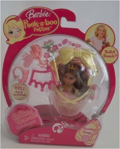 Barbie Peekaboo Petites Ballet Bunch Collection #1 Twirling Tanya 51qdcadC7BL Barbie Peekaboo Petites Ballet Bunch Collection #1 Twirling Tanya