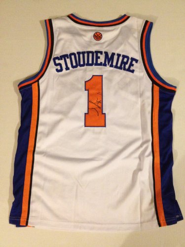 New York Knicks AMARE STOUDEMIRE Signed Autographed NBA Jersey COA