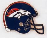 Denver Broncos NFL Football Helmet Collector Pin