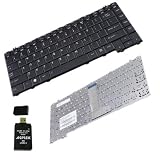 Black US Layout Laptop Keyboard Replacement for Toshiba Satellite A200 A205 A210 A215 Series PLUS AGPtek USB 2.0 All-in-one Card Reader