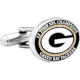 Cufflinks.com Green Bay Packers 12X NFL Champions Cufflinks