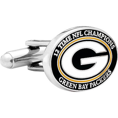 Cufflinks.com Green Bay Packers 12X NFL Champions Cufflinks