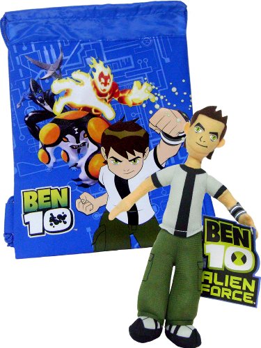 Alien Force Ben Plush Doll & Drawstring Bag 51qdpI7yj8L Alien Force Ben Plush Doll & Drawstring Bag