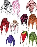 Pal�stinenser Tuch Schal in verschiedenen Farben (Rot Wei� Schwarz Blau Gr�n Lila Pink Gr�n Orange)