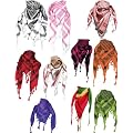 Pal�stinenser Tuch Schal in verschiedenen Farben (Rot Wei� Schwarz Blau Gr�n Lila Pink Gr�n Orange)