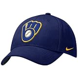 Nike Milwaukee Brewers Navy Blue 2008 Wool Classic Hat
