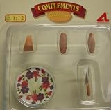 Dolls House Bread and Plate