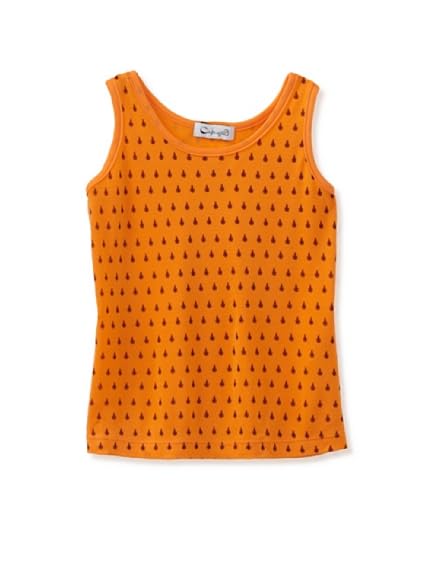 A for Apple Jam Tank with Lady Bug Print