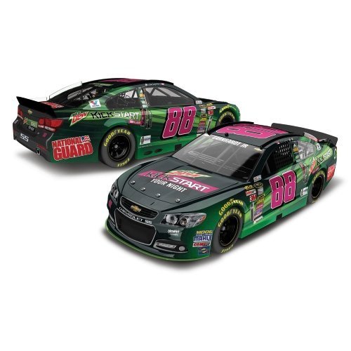 Dale Earnhardt Jr. #88 Mountain Dew Kickstart 2014 Chevrolet SS NASCAR Diecast Car, 1:24 Scale ARC HOTO