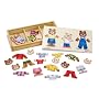 Melissa & Doug Wooden Bear Family Dress-Up Puzzle