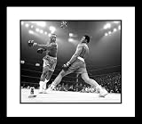 Muhammad Ali - Black and White Ali/Frazier I - Framed 8x10 Photograph