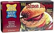 Wild Grill Wild Salmon Burgers, 4-Count Boxes (Pack of 4)