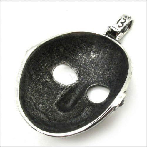 Huge&heavy Jason Mask HXL Silver Stainless Steel Necklace Chain Pendant Jewelry New Arrival for Fashion Women - Men High Quality Pdig0085