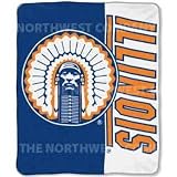 University of Illinois Fighting Illini Raschel 50 x 60 Blanket