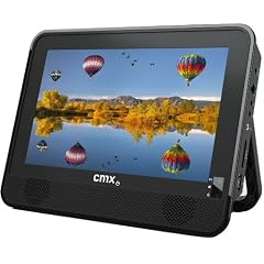 CMX PDT 4101 Tragbarer DVD-Player (25,6 cm (10,1 Zoll) Display, DVB-T, USB 2.0) schwarz