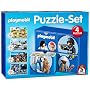 Schmidt Spiele 56500 - Puzzle - Set Playmobil 2 x &hellip von Schmidt Spiele