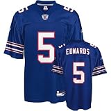 Buffalo Bills Trent Edwards #5 Reebok Alternate Replica Jersey, XXX-Large