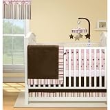 Banana Fish Skinny Latte 4-Piece Baby Crib Bedding Set