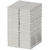 BYKES Neodymium Super Strong Extremly Powerful Rare Earth Refrigerator Magnets 1/2" x 1/2" x 1/16" Square N42 - Set of 80