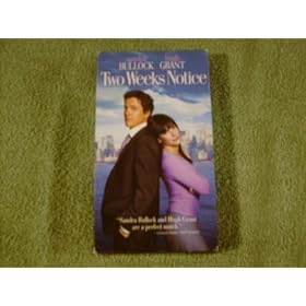 Two Weeks Notice [VHS]