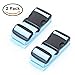 BlueCosto Luggage Straps Suitcase Belt Travel Accessories - 1/2/4 Pack