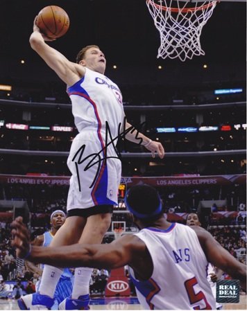 Blake Griffin Autographed Los Angeles Clippers 8x10 Photo