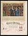 1955 Old Crow Whiskey Daniel Webster Washington Irving Print Ad (10397)