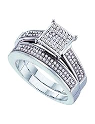 0.33CT DIAMOND FASHION BRIDAL SET