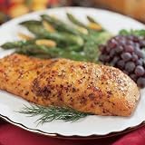Omaha Steaks 8 (6 oz.) Marinated Salmon Fillets by Omaha Steaks Big Save