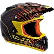MSR Racing Burst Velocity Men's MotoX Motorcycle Helmet - Violet/Red