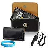 Executive Black Protective Durable Belt Clip Carrying Case for HTC EVO 4G HTC HD 2 + Rapid Black Car Charger + Wisdom * Courage Wristband Executive Black Protective Durable Belt Clip Carrying Case for HTC EVO 4G HTC HD 2 + Rapid Black Car Charger + Wisdom * Courage Wristband