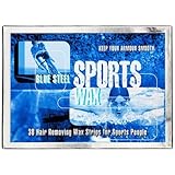 Blue Steel Sports WAX Strips: Instant Hair Removal Strips