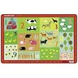 CROCODILE CREEK Placemat - Barnyard 123