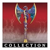 Dragon's Edge Of Wrath Dragon Fantasy Art Replica Axe Wall Decor Collection