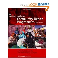 Setting Up Community Health Programmes: A Practical Manual for Use in Developing Countries