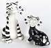 Amy Lacombe Whimsiclay Cat Sal & Pippa Salt & Pepper Shakers