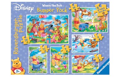 Childrens Toyshop  Toys : Winnie The Pooh - 6 Puzzle in a Box